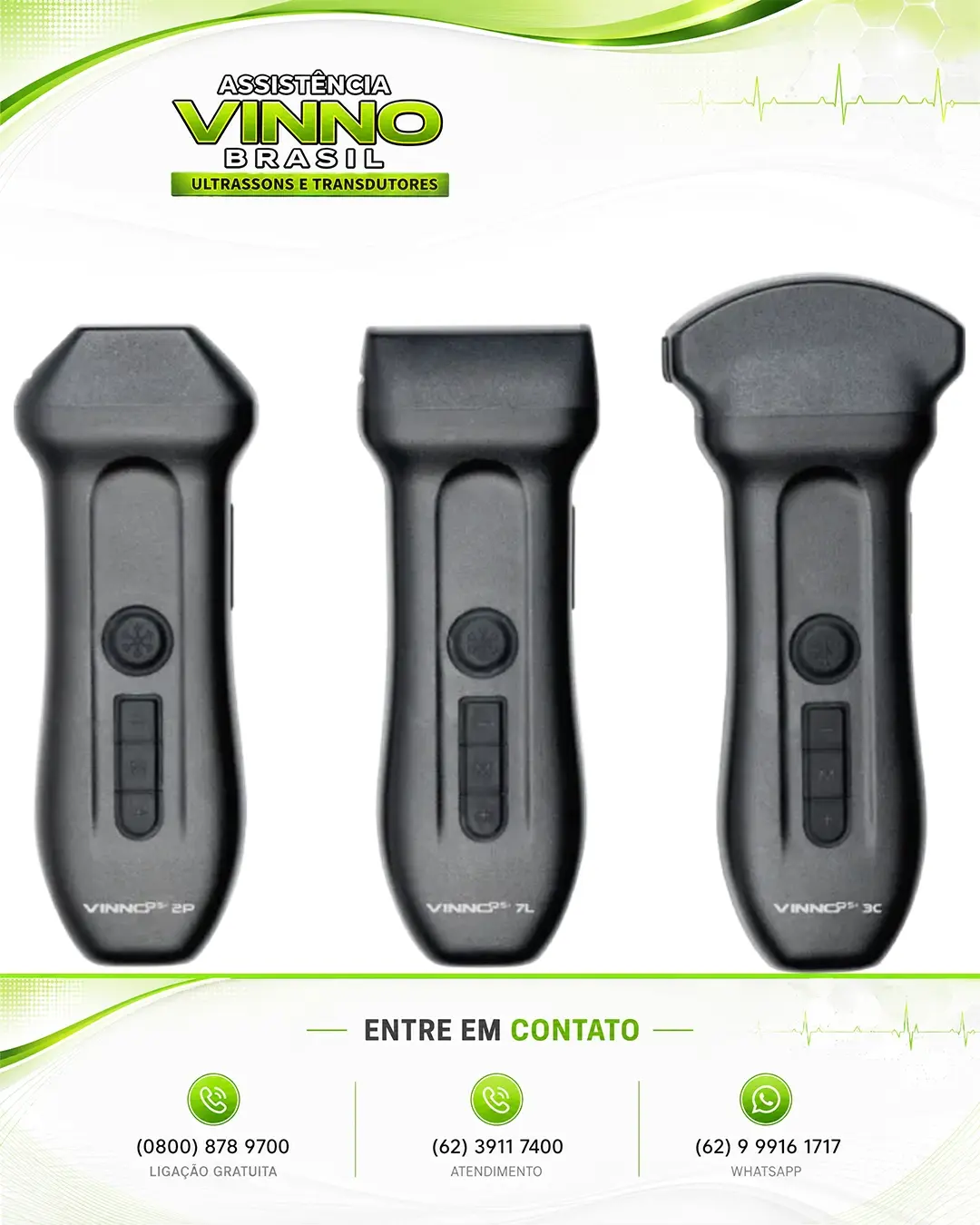 REPARO DE ULTRASSOM VINNO Q RECIFE